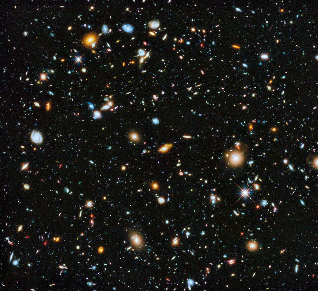 Hubbleovo ultrahluboké pole (HDF)