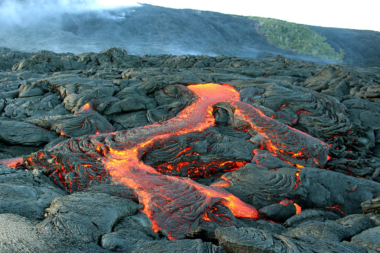Lávový proud, Kilauea