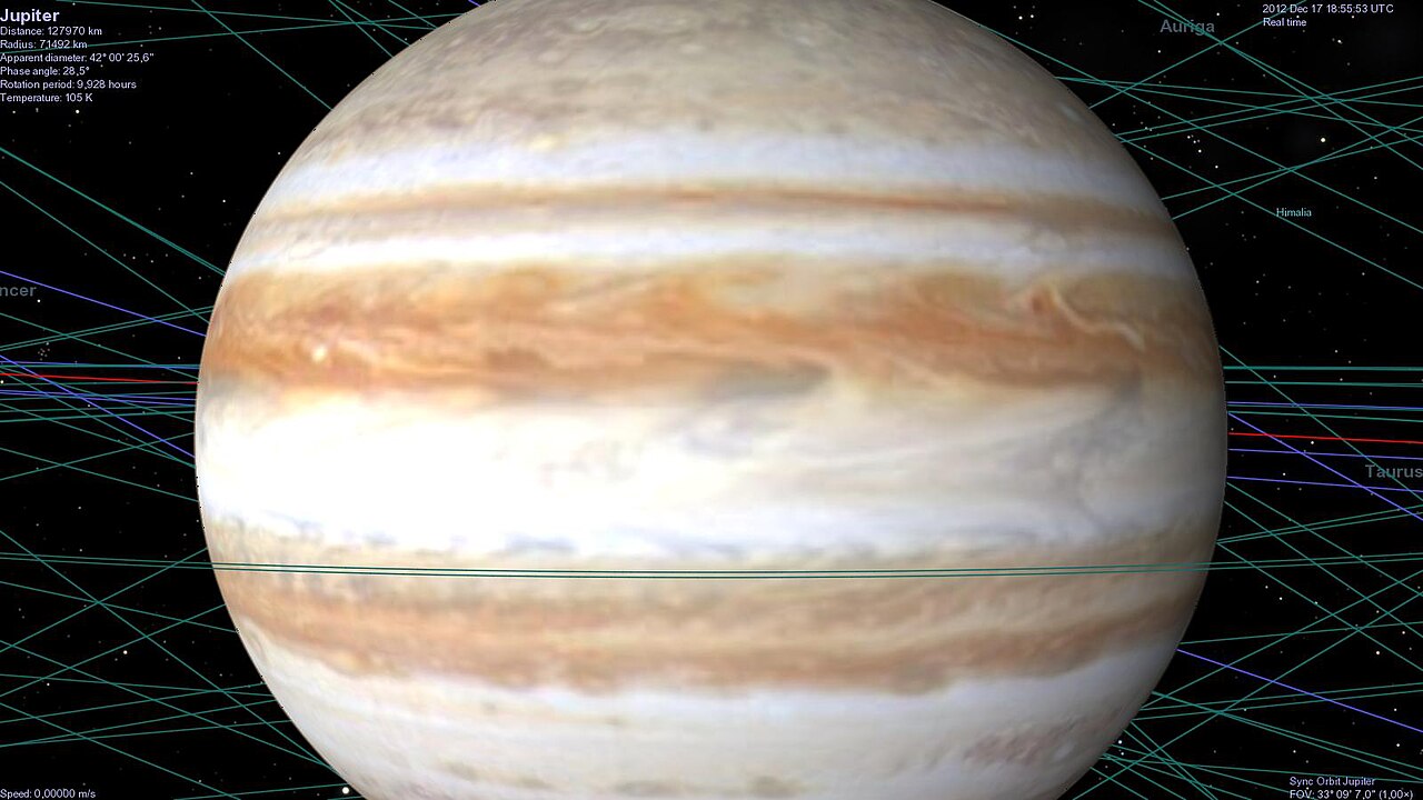 Takto by vypadal Jupiter z tohoto měsíce