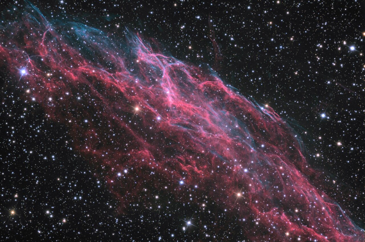 Emisní mlhovina NGC 6992
