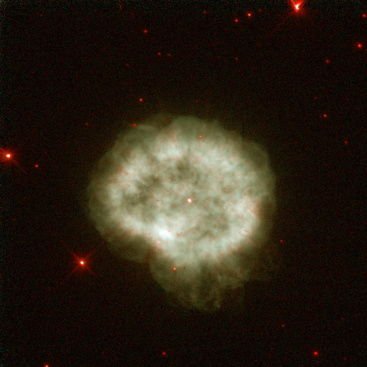 Planetární mlhovina NGC 2867 na snímku z Hubbleova vesmírného dalekohledu. Autor: Howard Bond (ST ScI)/NASA/ESA.