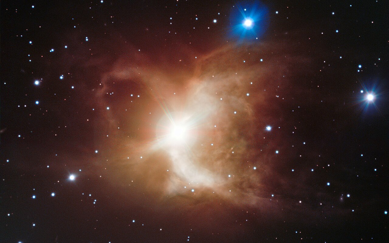 Mlhovina IC 2220 obklopující HD 65750